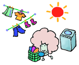 Jabbing Bread ~daily life~ sticker #4461037