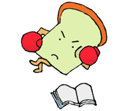 Jabbing Bread ~daily life~ sticker #4461044