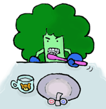 Jabbing Bread ~daily life~ sticker #4461048