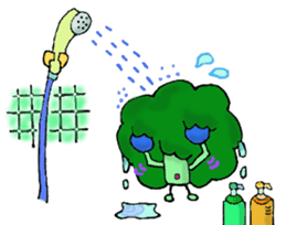 Jabbing Bread ~daily life~ sticker #4461061