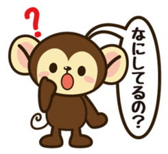 MONKEY STAMP sticker #4461188