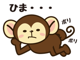 MONKEY STAMP sticker #4461189