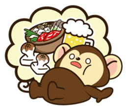 MONKEY STAMP sticker #4461198