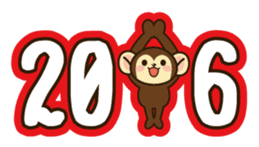 MONKEY STAMP sticker #4461210