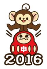 MONKEY STAMP sticker #4461214