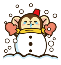 MONKEY STAMP sticker #4461222