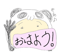mami panda sticker #4461748
