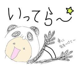mami panda sticker #4461749