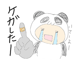 mami panda sticker #4461760