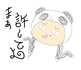 mami panda sticker #4461762