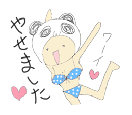 mami panda sticker #4461780