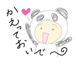 mami panda sticker #4461781