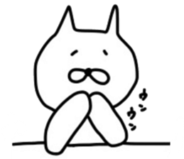 No tail loose white cat the second. sticker #4462070