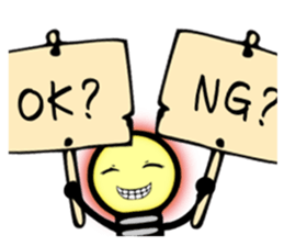 The Light Bulb Sticker sticker #4462615