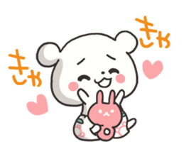 Baby of the white bear sticker #4462799