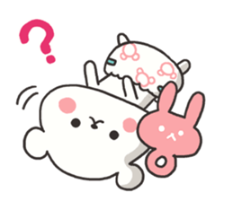 Baby of the white bear sticker #4462822