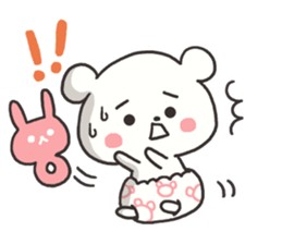 Baby of the white bear sticker #4462823