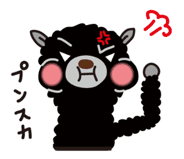 Three alpacas sticker- Negative thinking sticker #4463115