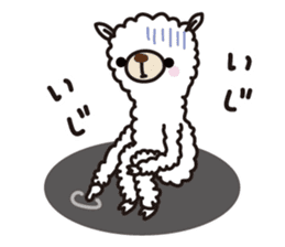 Three alpacas sticker- Negative thinking sticker #4463132