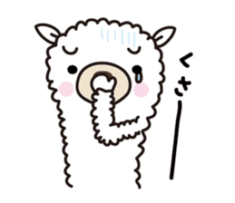 Three alpacas sticker- Negative thinking sticker #4463141