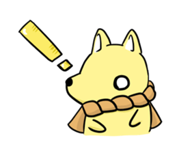 fox and raccoon dog ! sticker #4463323