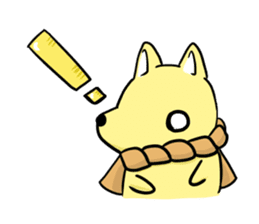 fox and raccoon dog ! sticker #4463323