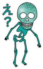 KiraKira skulls sticker #4463547