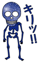 KiraKira skulls sticker #4463550