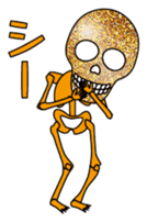 KiraKira skulls sticker #4463555