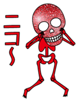 KiraKira skulls sticker #4463564