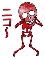 KiraKira skulls sticker #4463564