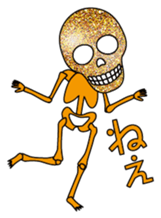 KiraKira skulls sticker #4463566