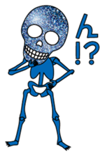 KiraKira skulls sticker #4463582