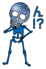 KiraKira skulls sticker #4463582