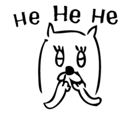 The fancy bears "SHAREKUMA CHAN". sticker #4464029