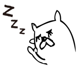 The fancy bears "SHAREKUMA CHAN". sticker #4464031