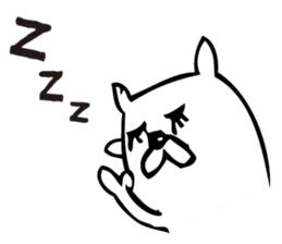 The fancy bears "SHAREKUMA CHAN". sticker #4464031