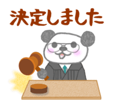 Sports-activities Panda 2 sticker #4465243