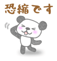 Sports-activities Panda 2 sticker #4465255