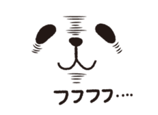 Close-up of a face sticker #4465815