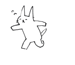 kidoku suru- cat sticker #4466273