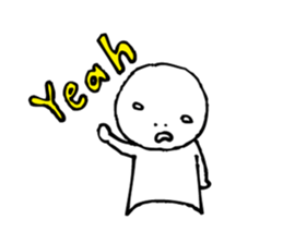 The person who got tired4 sticker #4466419