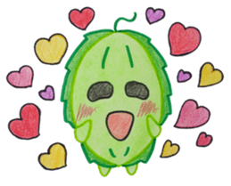 Winged Bean Boy sticker #4466719