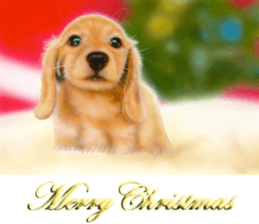 Painting of Puppies and Kittens sticker #4467618