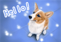 Painting of Puppies and Kittens sticker #4467622