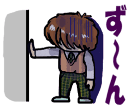 It's daily life, gate Part-time 3 sticker #4467759