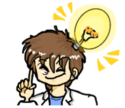 It's daily life, gate Part-time 3 sticker #4467766