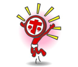 HONNMADEKKA-MAN sticker #4468379