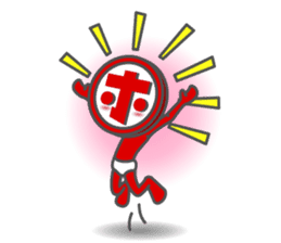 HONNMADEKKA-MAN sticker #4468379