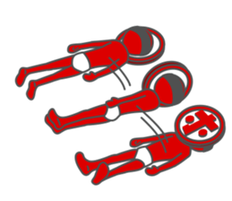 HONNMADEKKA-MAN sticker #4468390